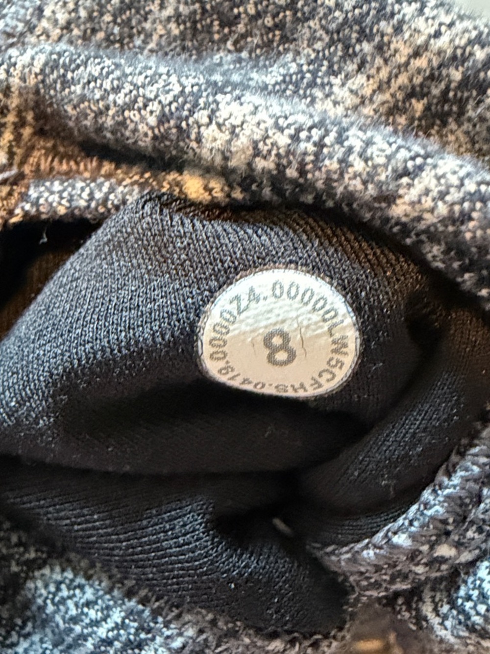 2 for $25 lululemon Align Crop 21” Gray Space-Dye Leggings - Picture 4 of 4